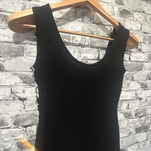 EUC Xhilaration Black & White Bodycon Dress Size XS - Picture 7 of 12